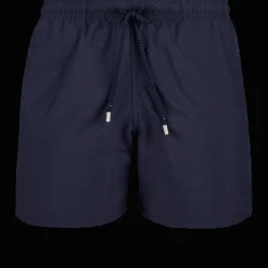 Cheap Vilebrequin Men Swim Trunks Solid Navy/Blue