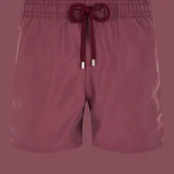 Best Vilebrequin Men Swim Trunks Solid Murasaki/Purple