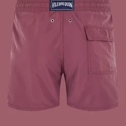 Best Vilebrequin Men Swim Trunks Solid Murasaki/Purple