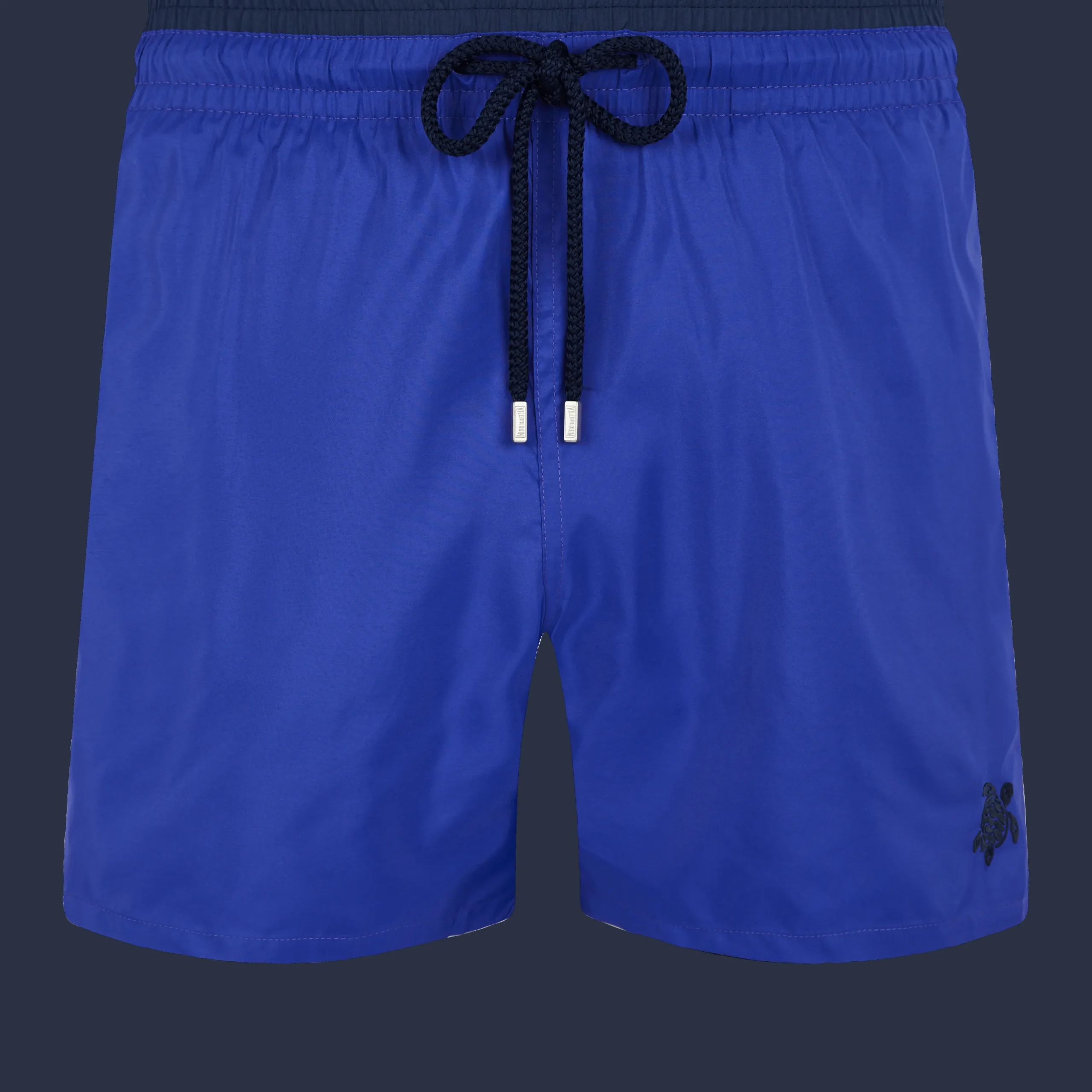 Flash Sale Vilebrequin Men Swim Trunks Solid Bicolore Purple Blue/Blue