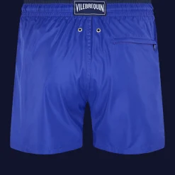 Flash Sale Vilebrequin Men Swim Trunks Solid Bicolore Purple Blue/Blue