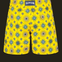 Clearance Vilebrequin Men Swim Trunks Sud Sun/Yellow