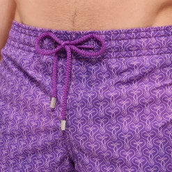 Hot Vilebrequin Men Swim Trunks Valentine'S Day Orchid/Purple
