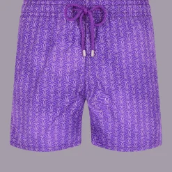 Hot Vilebrequin Men Swim Trunks Valentine'S Day Orchid/Purple