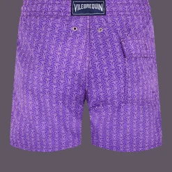 Hot Vilebrequin Men Swim Trunks Valentine'S Day Orchid/Purple