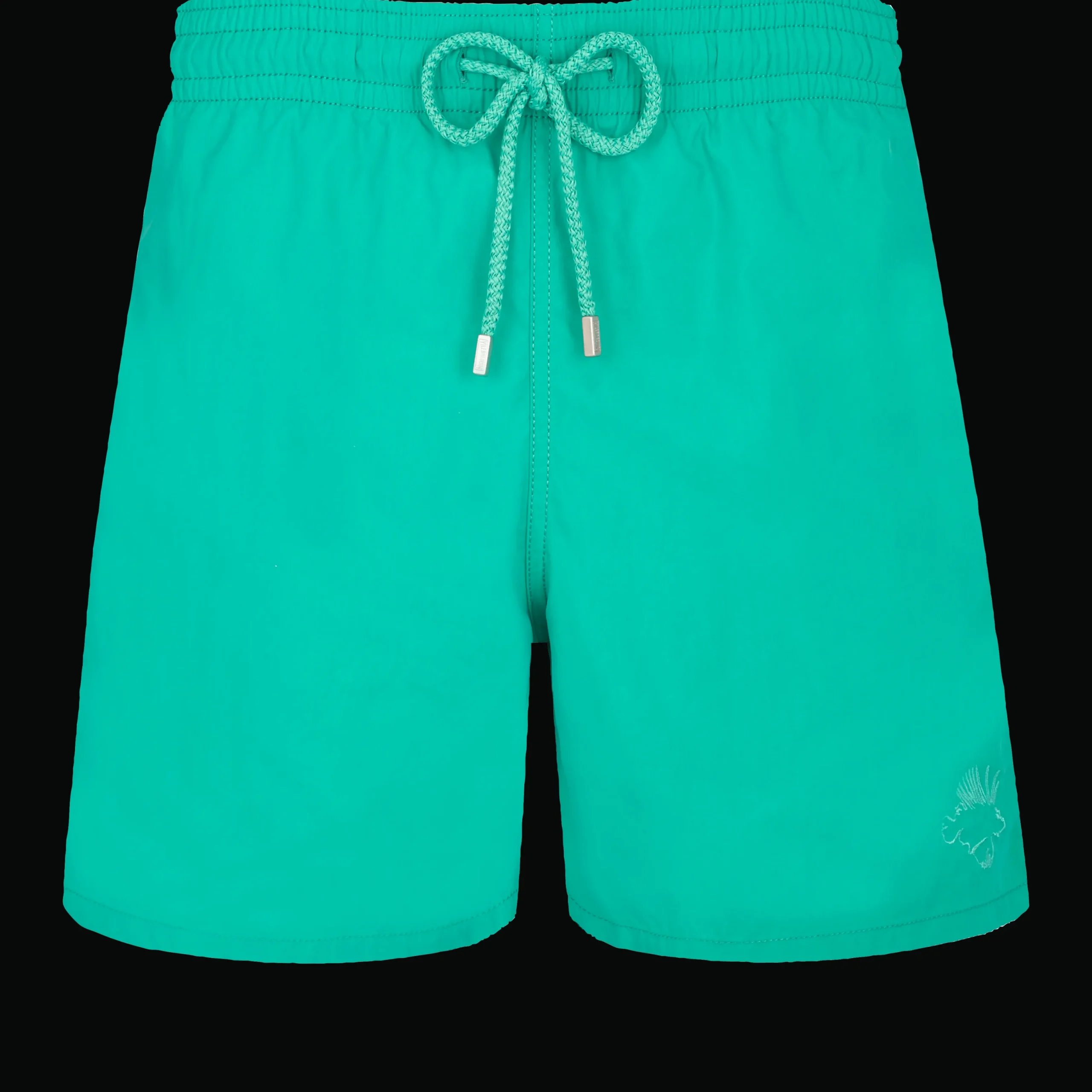 Flash Sale Vilebrequin Men Swim Trunks Water-Reactive Rascasses Tropezian Green/Green