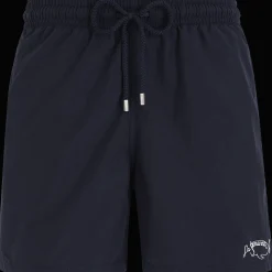 Best Sale Vilebrequin Men Swimwear Embroidered Logo - X La Samanna Navy/Blue