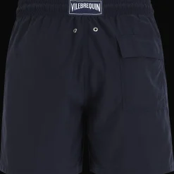 Best Sale Vilebrequin Men Swimwear Embroidered Logo - X La Samanna Navy/Blue