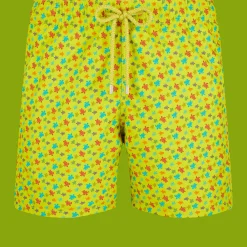 Discount Vilebrequin Men Swimwear Micro Tortues Rainbow Ginger/Green