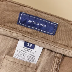 Fashion Vilebrequin Men Tencel Bermuda Shorts Solid Hazelnut/Brown