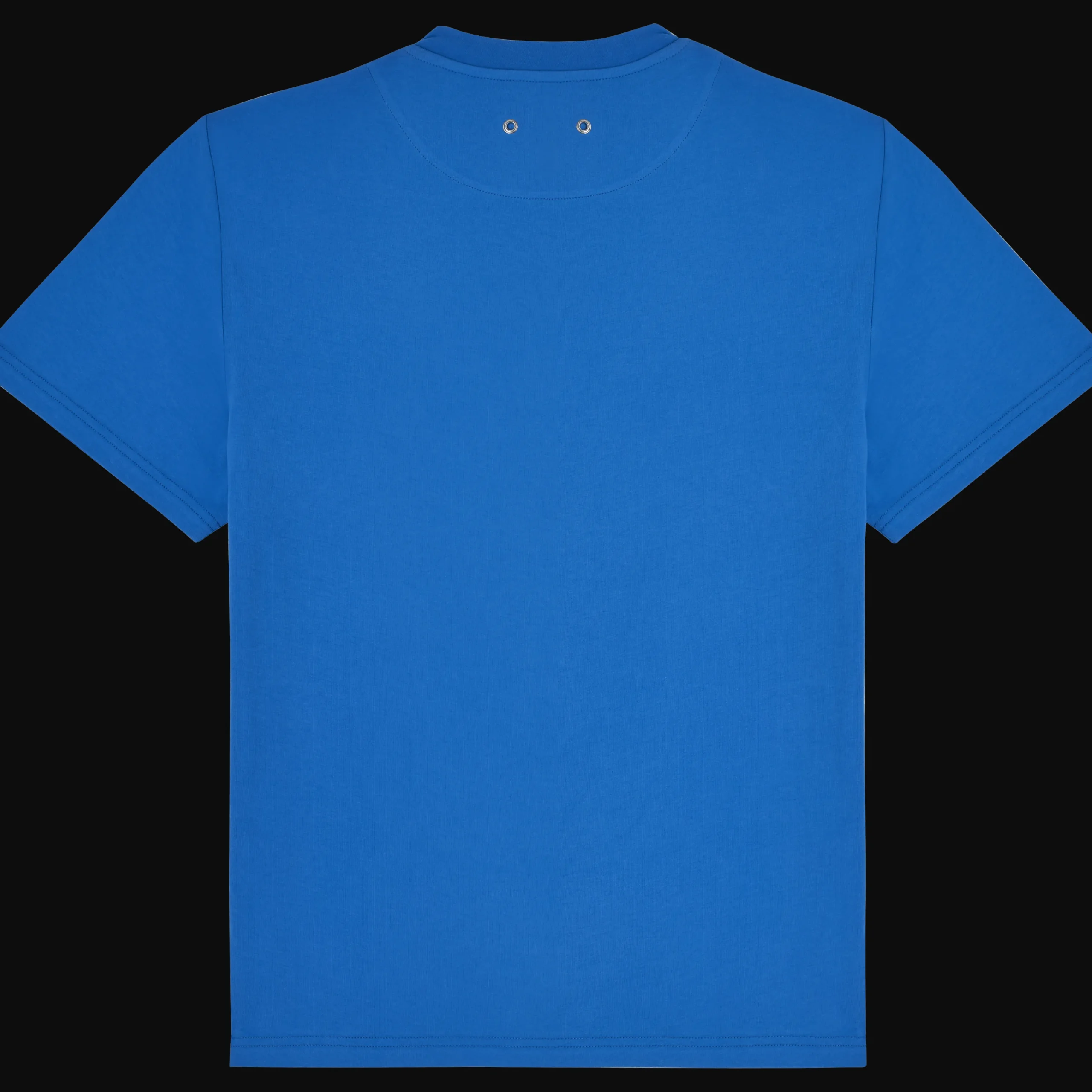 Cheap Vilebrequin Men T-Shirt Gradient Embroidered Logo - X The Beach Boys Earthenware/Blue