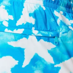 Outlet Vilebrequin Men Ultra-Light And Packable Swim Trunks Clouds Hawaii Blue/Blue