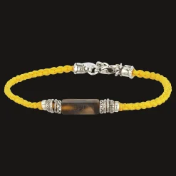Discount Vilebrequin Sailor Cord Sea Bracelet - X Gas Bijoux Sunflower/Yellow