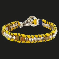 Fashion Vilebrequin Unisex Bracelet Everly Sunflower/Yellow