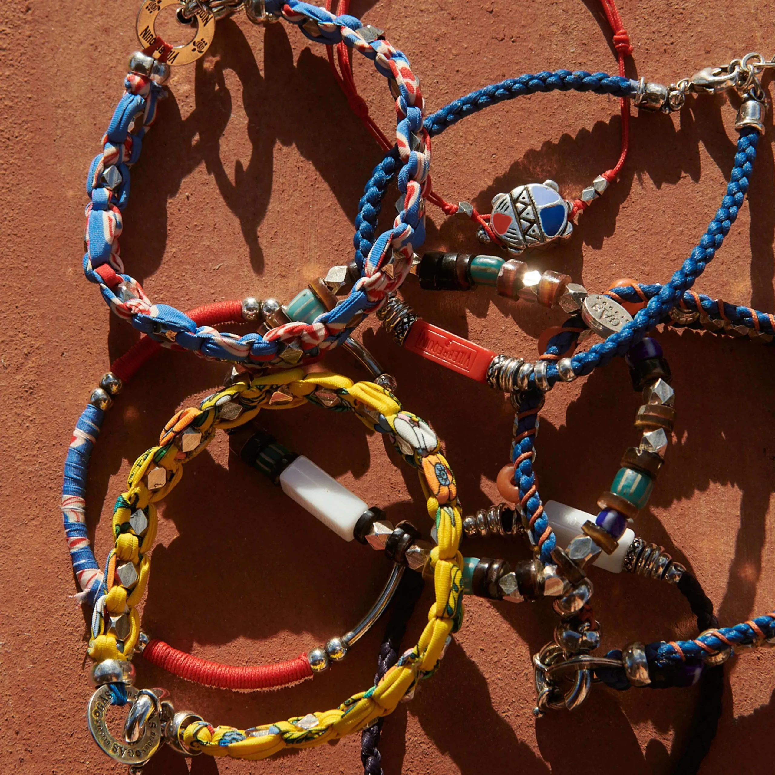 Fashion Vilebrequin Unisex Bracelet Everly Sunflower/Yellow
