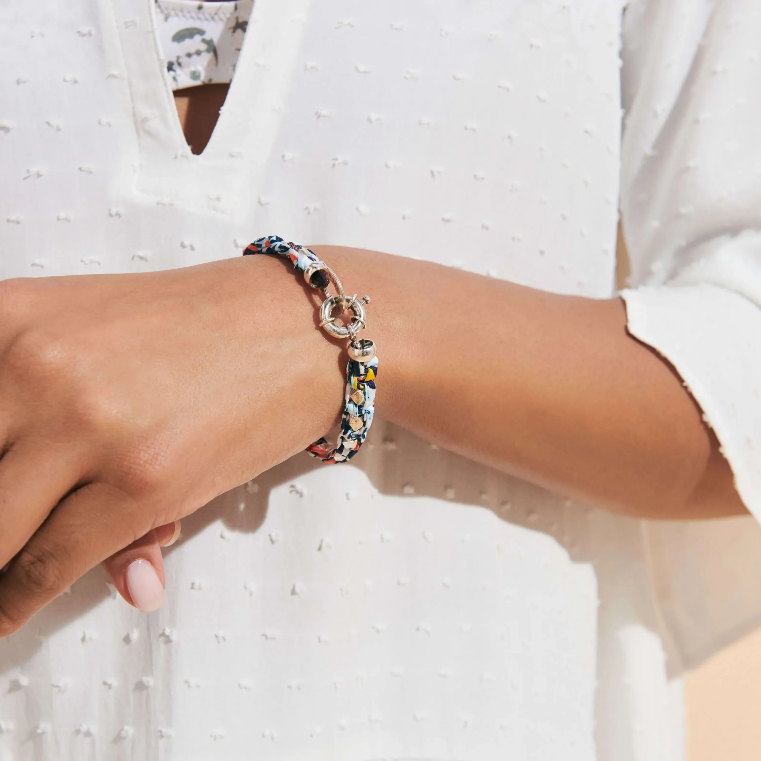 Online Vilebrequin Unisex Bracelet Fish Family Thalassa/Blue