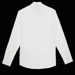 Cheap Vilebrequin Unisex Cotton Voile Lightweight Shirt Solid White/White