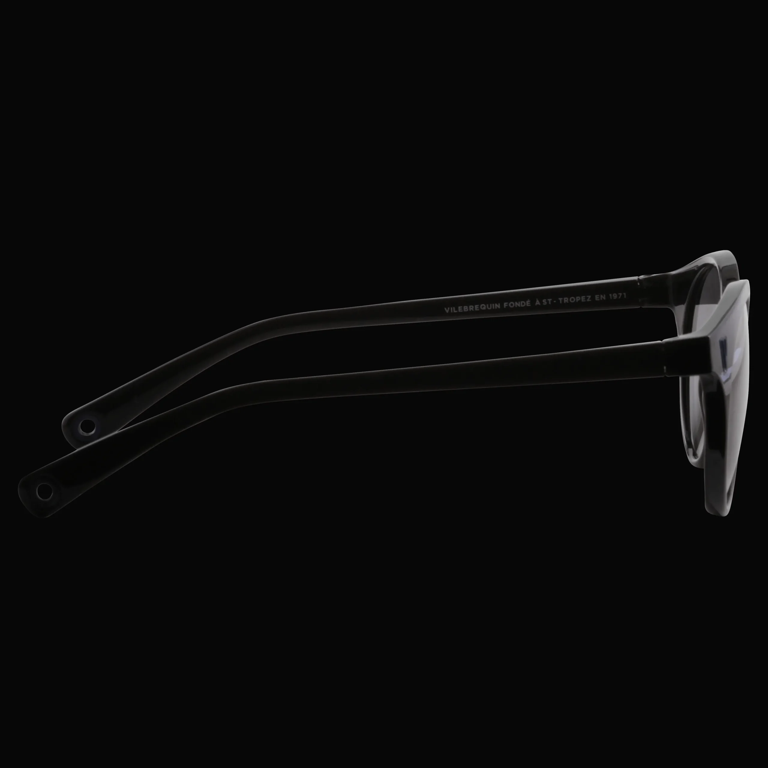 Store Vilebrequin Unisex Floaty Sunglasses Solid Black/Black