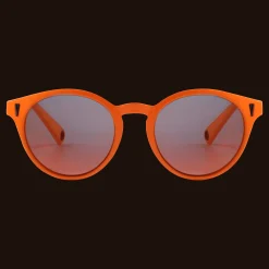 Store Vilebrequin Unisex Floaty Sunglasses Solid Neon Orange/Orange