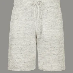 Flash Sale Vilebrequin Unisex Linen Bermuda Shorts Solid Lihght Gray Heather/Grey