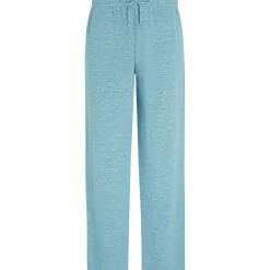 New Vilebrequin Unisex Linen Pants Solid Heather Azure/Blue
