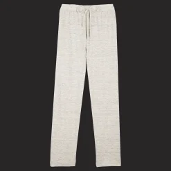 New Vilebrequin Unisex Linen Pants Solid Lihght Gray Heather/Grey