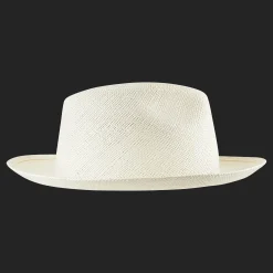 Fashion Vilebrequin Unisex Natural Straw Panama Hat Solid Sand/Beige