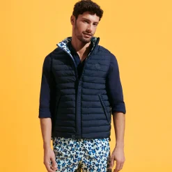 Clearance Vilebrequin Unisex Reversible Jacket Turtles Leopard Thalassa/Blue