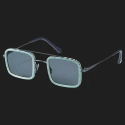 Best Vilebrequin White Tulipwood Women And Men Sunglasses - Vbq X Shelter Foam/Blue