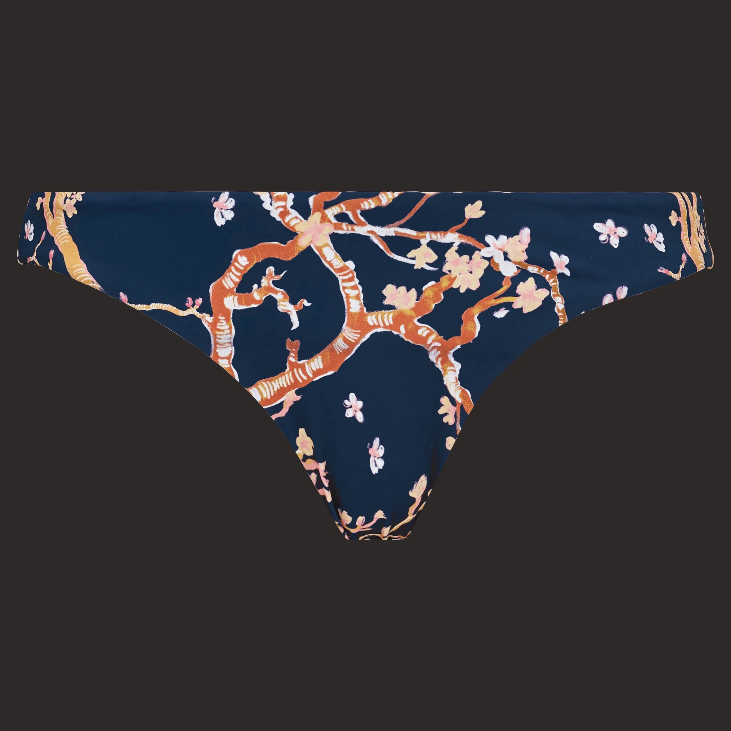 Shop Vilebrequin Women Bikini Bottom Midi Brief Sweet Blossom Navy/Blue