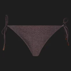 Hot Vilebrequin Women Bikini Bottom To Be Tied Changeant Shiny Burgundy/Red