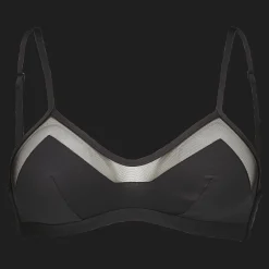 Outlet Vilebrequin Women Bikini Top Transparency Effect Black/Black
