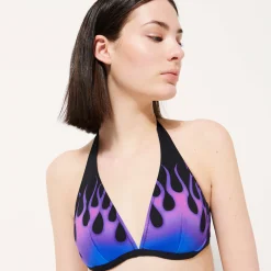 Hot Vilebrequin Women Bikini Underwire Top Hot Rod 360° - X Sylvie Fleury Black/Black