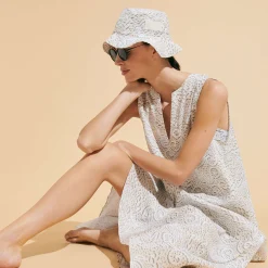 Clearance Vilebrequin Women Bucket Hat Dentelles White/White
