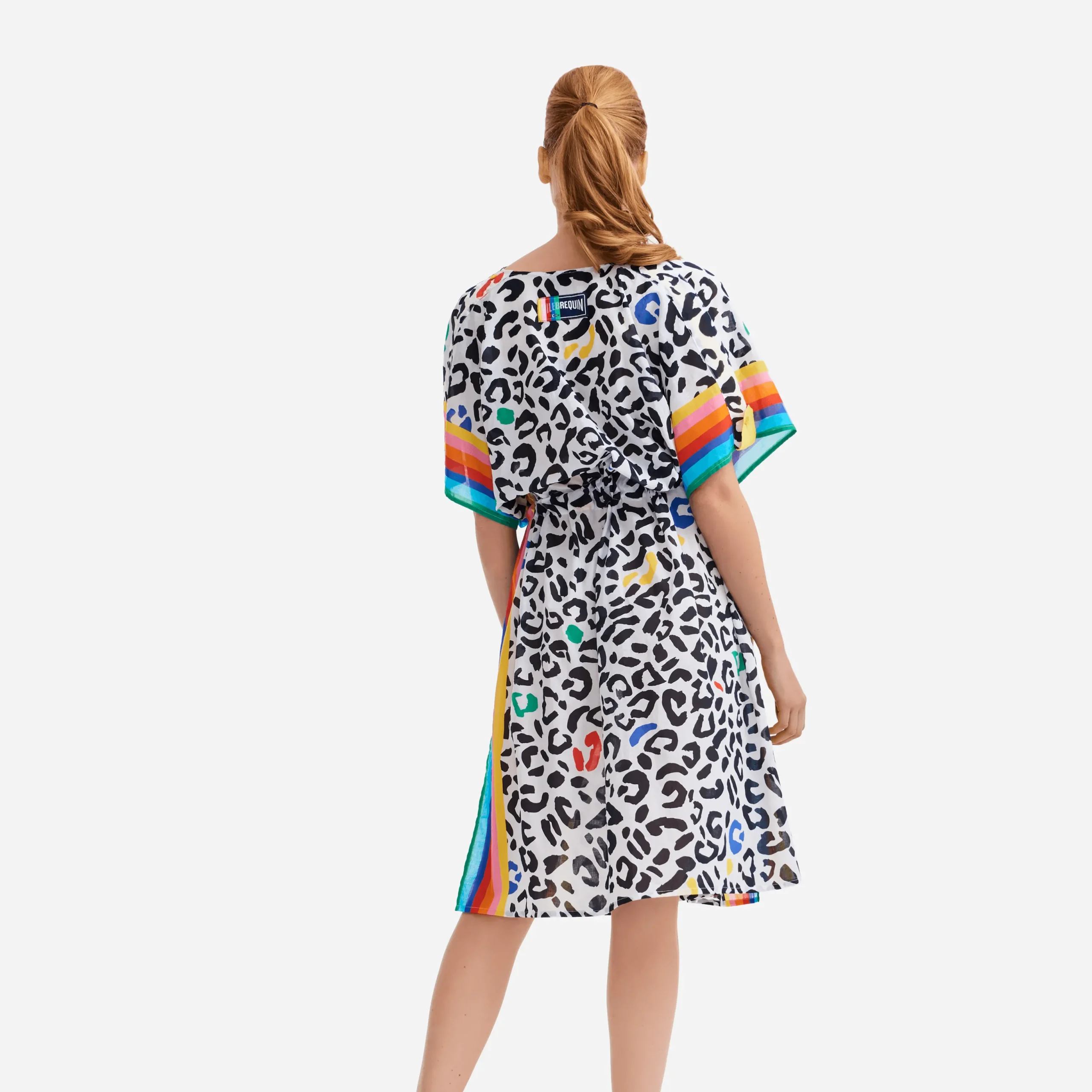Discount Vilebrequin Women Cover-Up Leopard And Rainbow - X Jcc+ - Limited Edition White/White