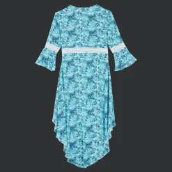 Hot Vilebrequin Women Dress Flowers Tie & Dye Navy/Blue