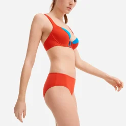Clearance Vilebrequin Women High-Waisted Brief Bikini Bottom - X Jcc+ - Limited Edition Red Polish/Red