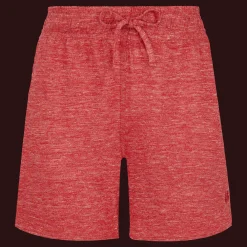 Fashion Vilebrequin Women Linen Shorty Solid China Red/Red