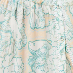 Cheap Vilebrequin Women Maxi Dress Hidden Fishes - X Poupette St Barth White/White