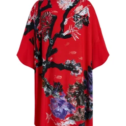 Best Sale Vilebrequin Women Maxi Viscose Dress Spring Flower - X Patrizia Gucci Poppy Red/Red