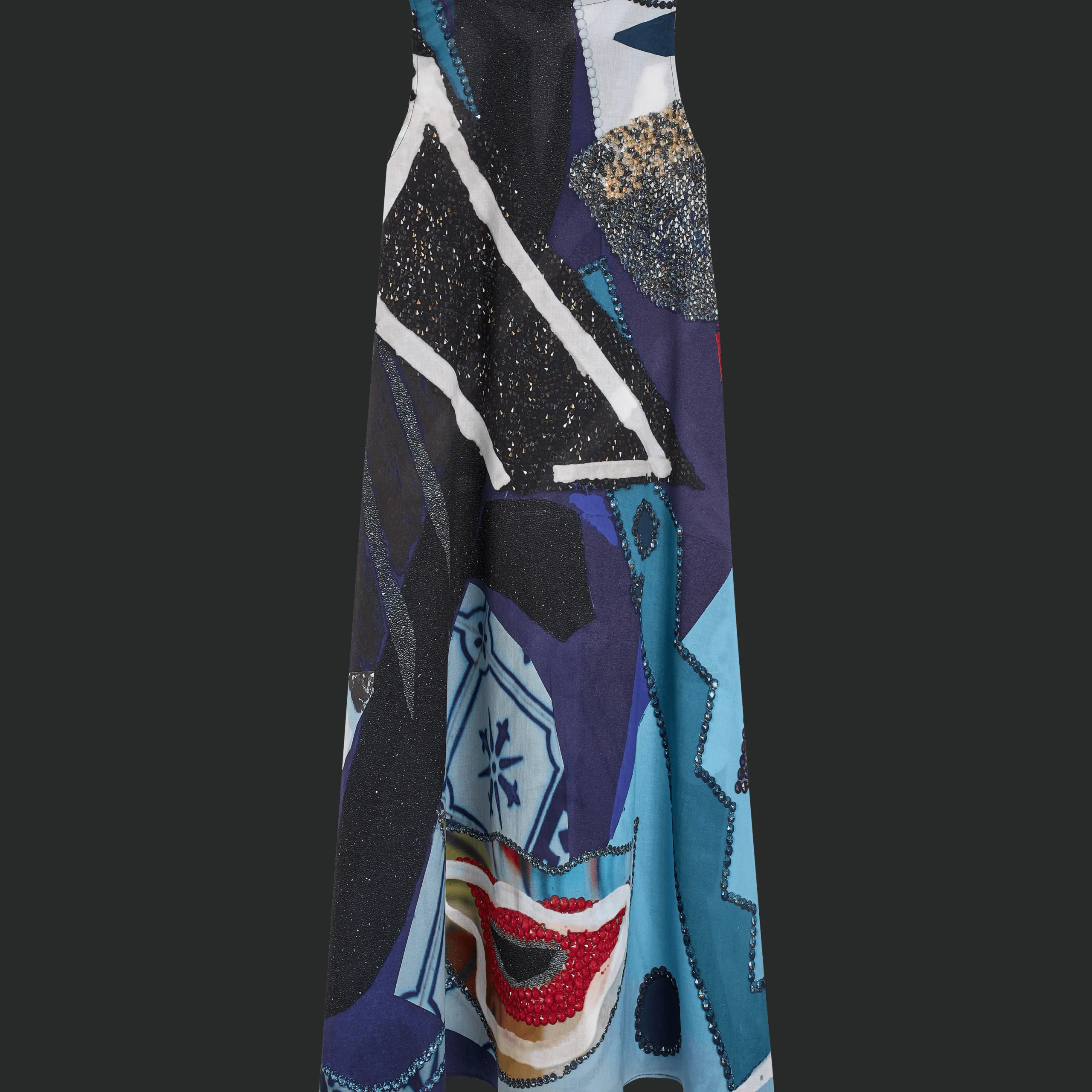 Store Vilebrequin Women Sleeveless Maxi Dress Envoutement - X Deux Femmes Noires Purple Blue/Blue