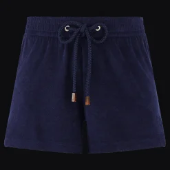 Outlet Vilebrequin Women Terry Shorty Solid Navy/Blue