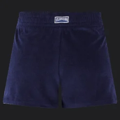 Outlet Vilebrequin Women Terry Shorty Solid Navy/Blue
