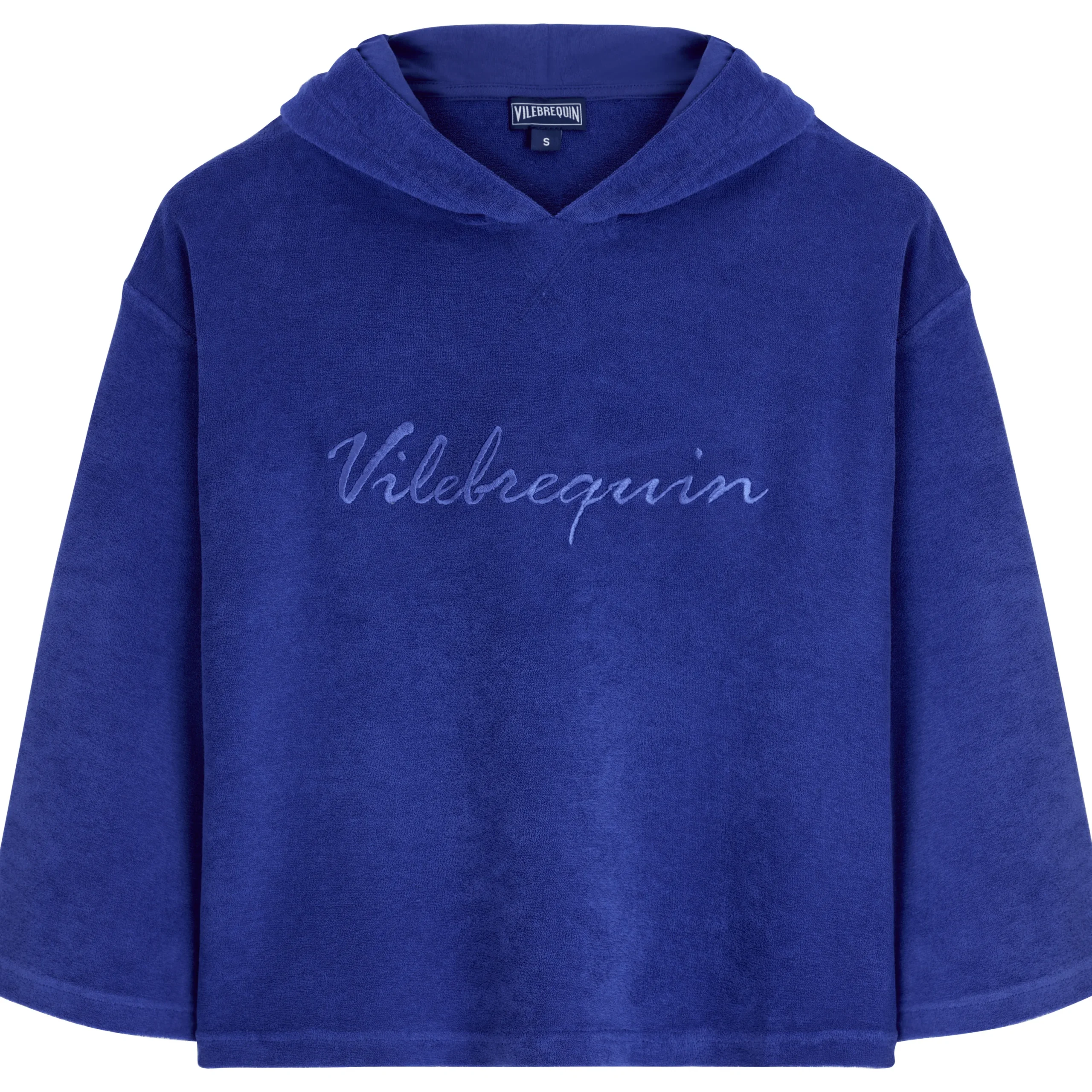 Online Vilebrequin Women Terry Sweatshirt Solid Purple Blue/Blue