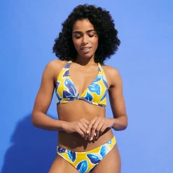 Clearance Vilebrequin Women Underwire Bikini Top Raiatea Sun/Yellow