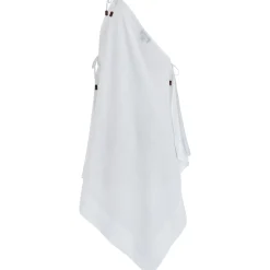 Best Vilebrequin Women White Linen Scarf Dress- X Angelo Tarlazzi White/White