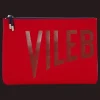 Best Sale Vilebrequin Zipped Beach Pouch Solid Peppers/Red
