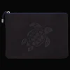 Flash Sale Vilebrequin Zipped Turtle Beach Pouch Black/Black